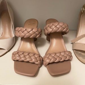 Braided Nude Heels